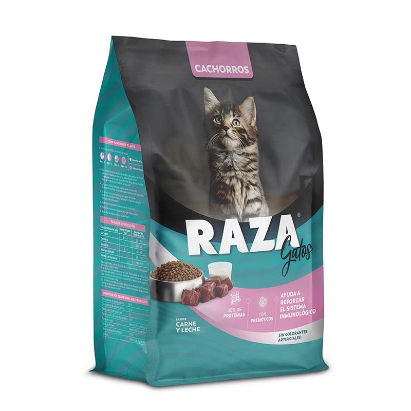 Raza - Alimento para Gatitos Carne Y Leche
