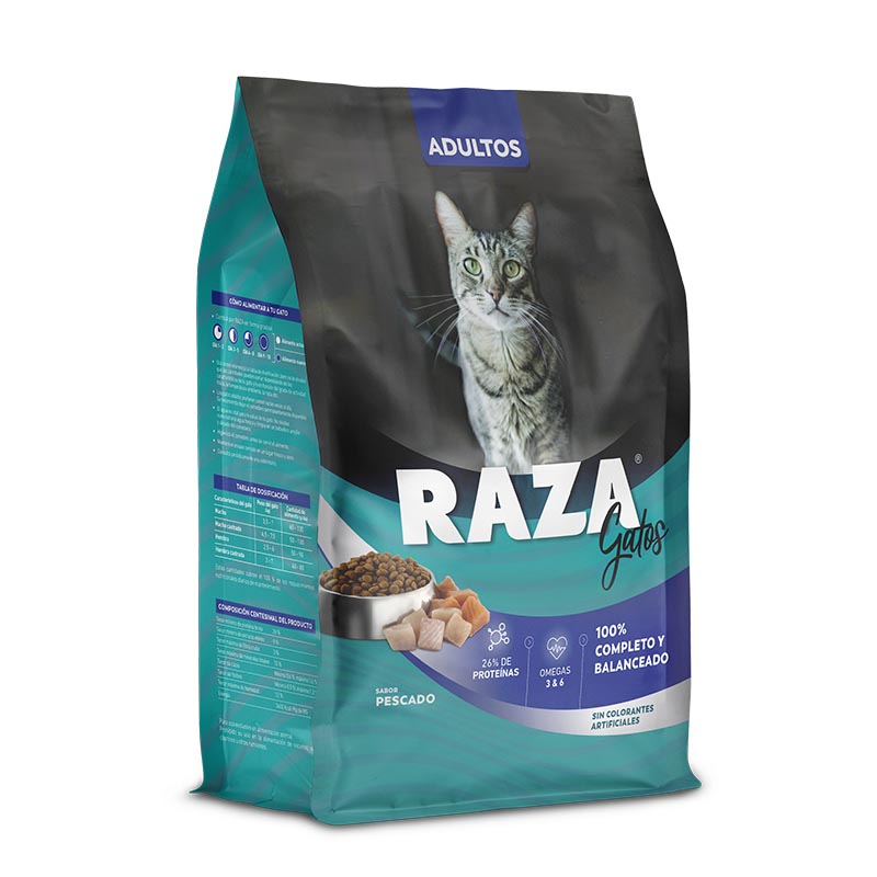 Raza - Alimento para Gatos Sabor Pescado