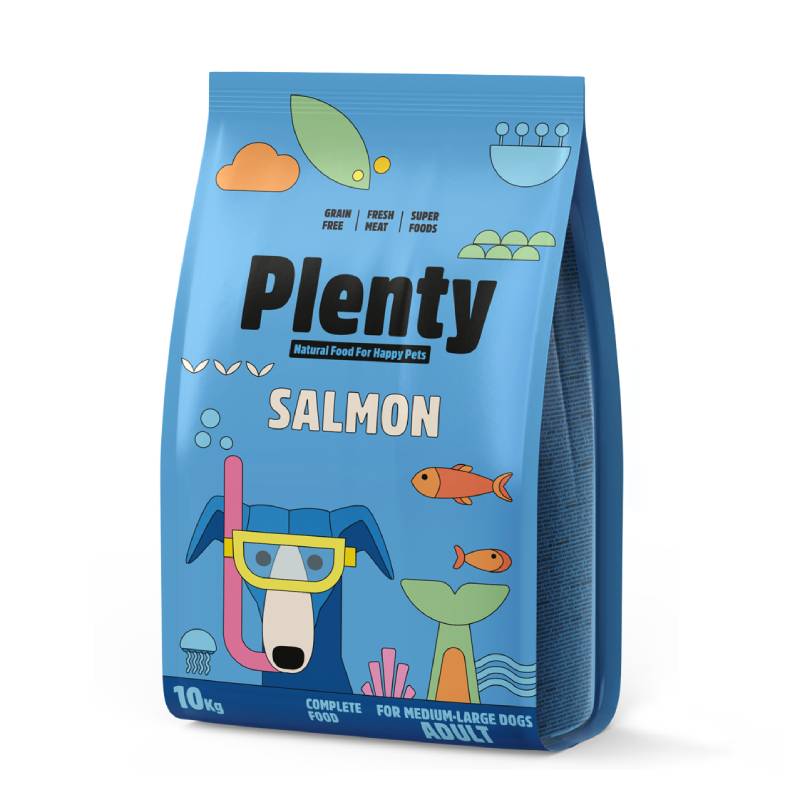 Plenty - Alimento Completo Perro Adulto Salmón