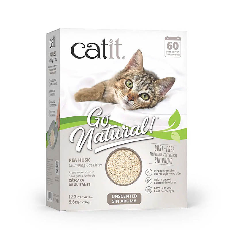 Catit - Go Natural Arena Biodegrable Sin Aroma