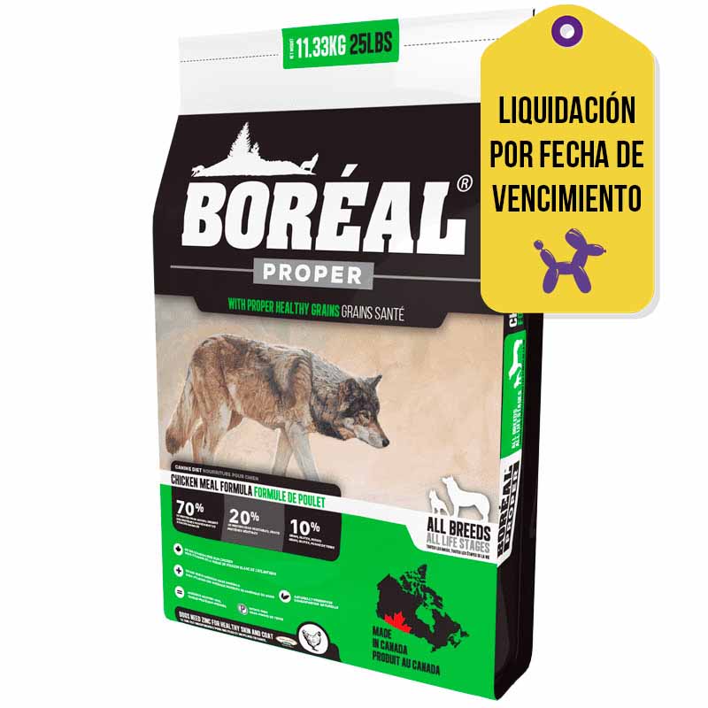 Boreal - Alimento Perro Proper Pollo F.V. 16-07-2026
