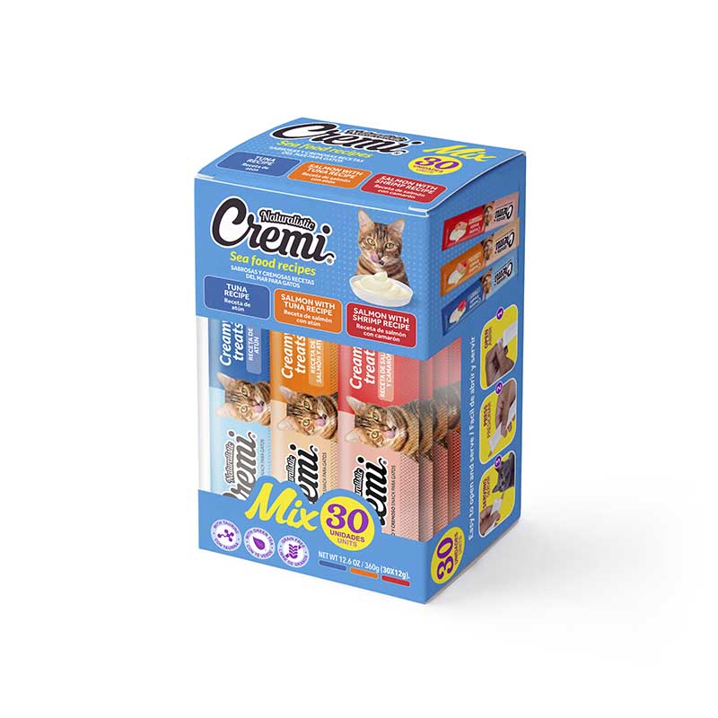 Naturalistic Cremi - Sea Food Mix Box Caja