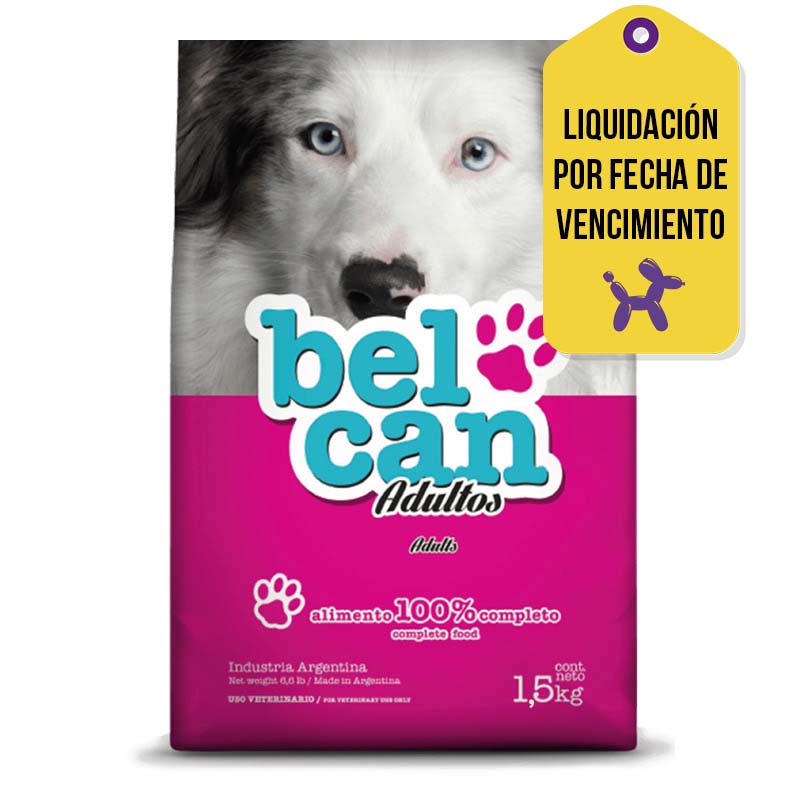 Belcan - Alimento para Perro Adulto Sabor Pollo F.V. 17-06-2026