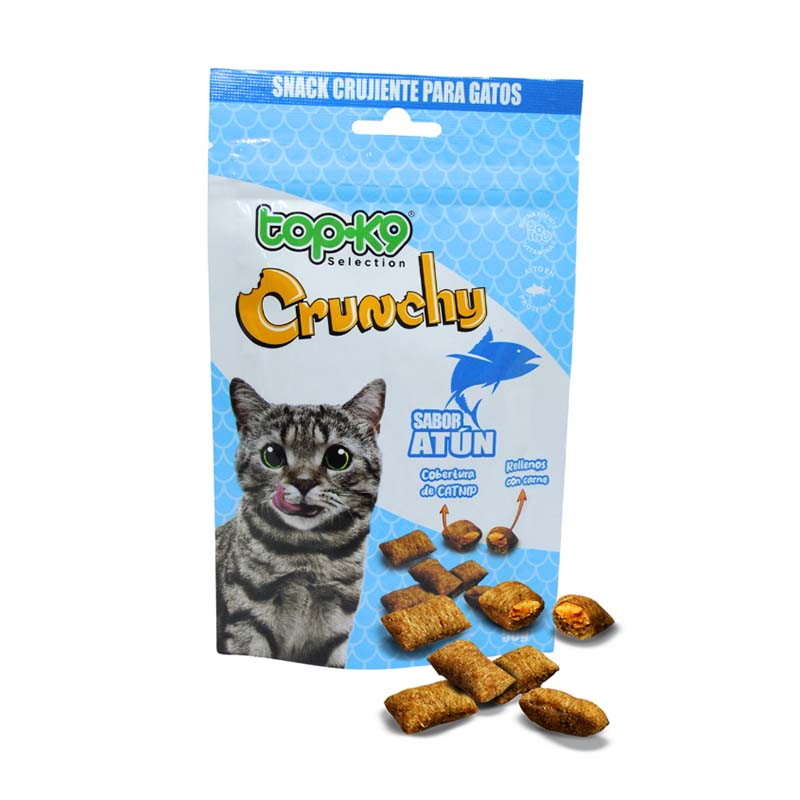 Topk9 - Snack para gato Crunchy