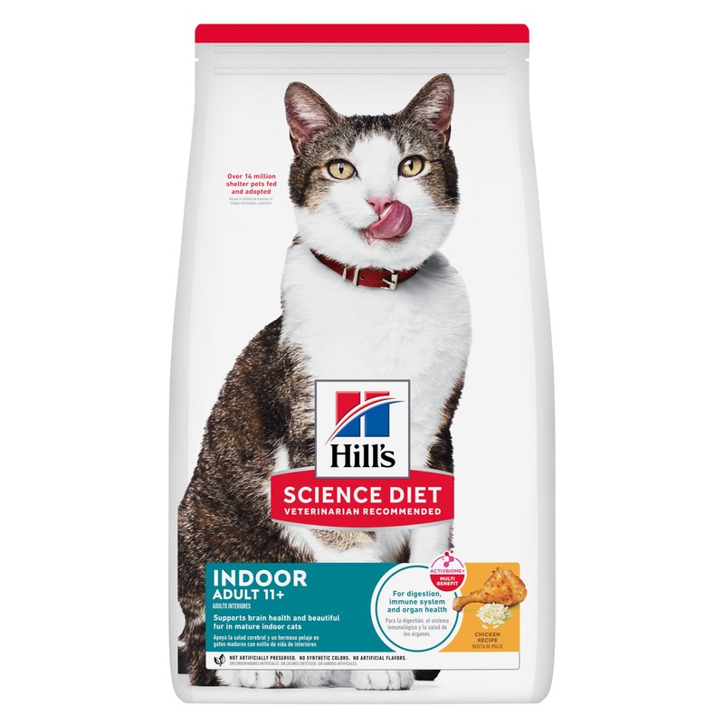 Hills Science Diet - Senior 11+ Indoor Chicken Recipe Cat