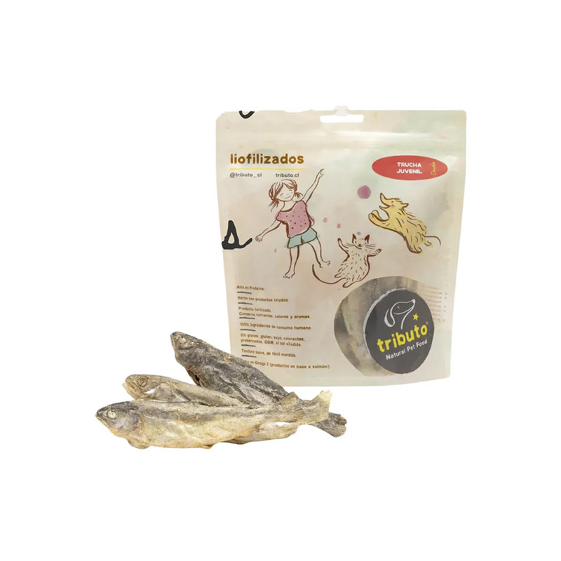 Tributo - Snack Liofilizado Crudo Trucha Juvenil