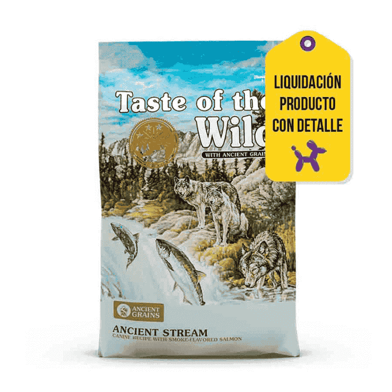 Taste Of The Wild - Ancient Stream Canine Recipe Salmón detalle