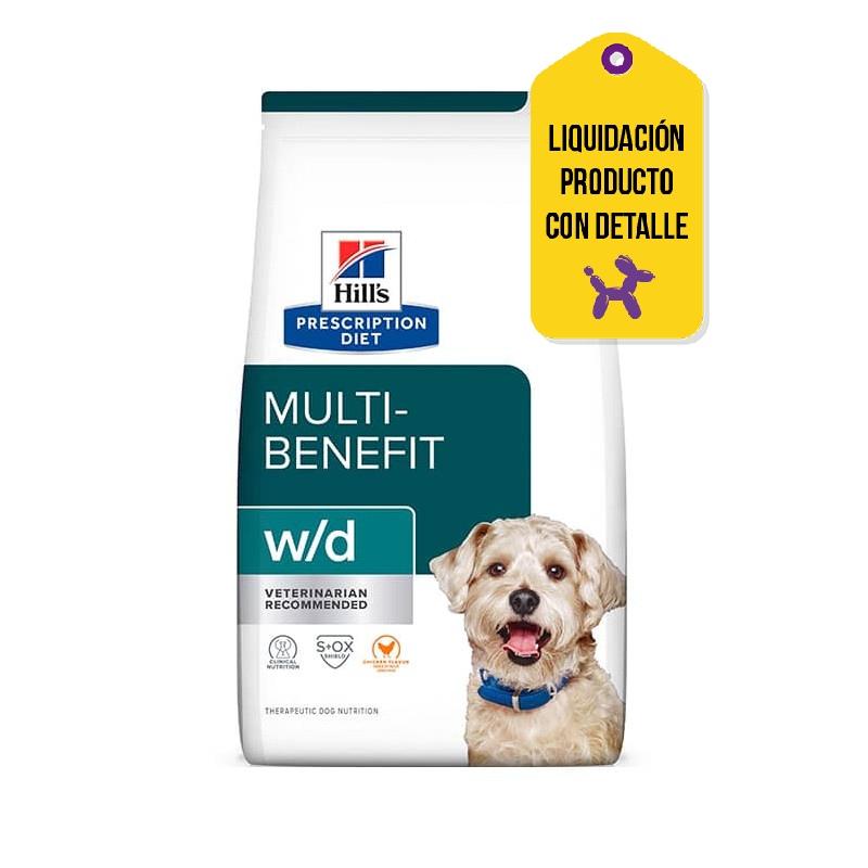 Hills Prescription Diet - W/D Multi-Benefit Dog F.V.28-02-2026