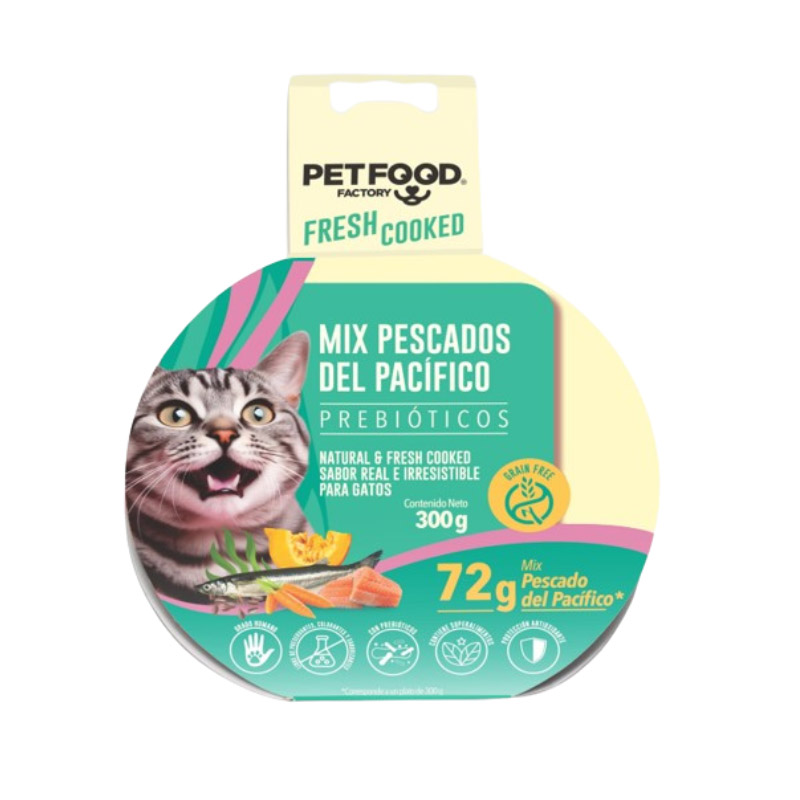 Pet Food Factory - Paté Mix Pescados para Gato