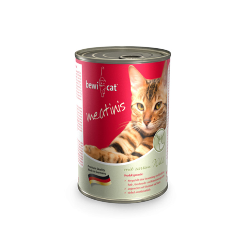 Bewicat - Alimento Húmedo Meatinis Rico En Venado