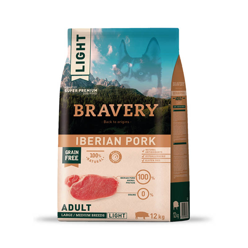 Bravery - Light Iberian Pork Adult Large Medium Breeds
