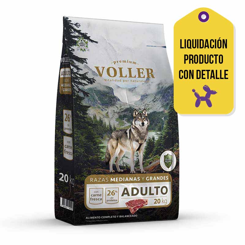 Voller - Alimento Razas Medianas y Grandes Rasgado Sellado