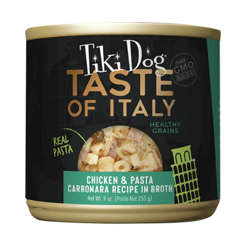 Tiki Dog - Taste Of Italy Chicken Pasta Carbonara