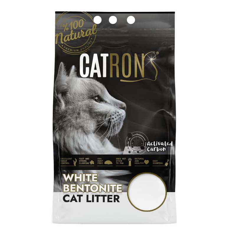 Catron - Arena Ultra Aglutinante Carbón Activo