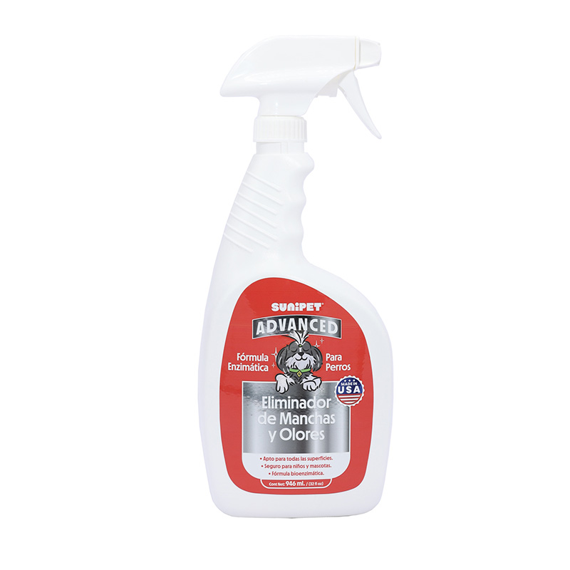 SuniEnzimático - Advanced Eliminador de Olores y Manchas para Perros