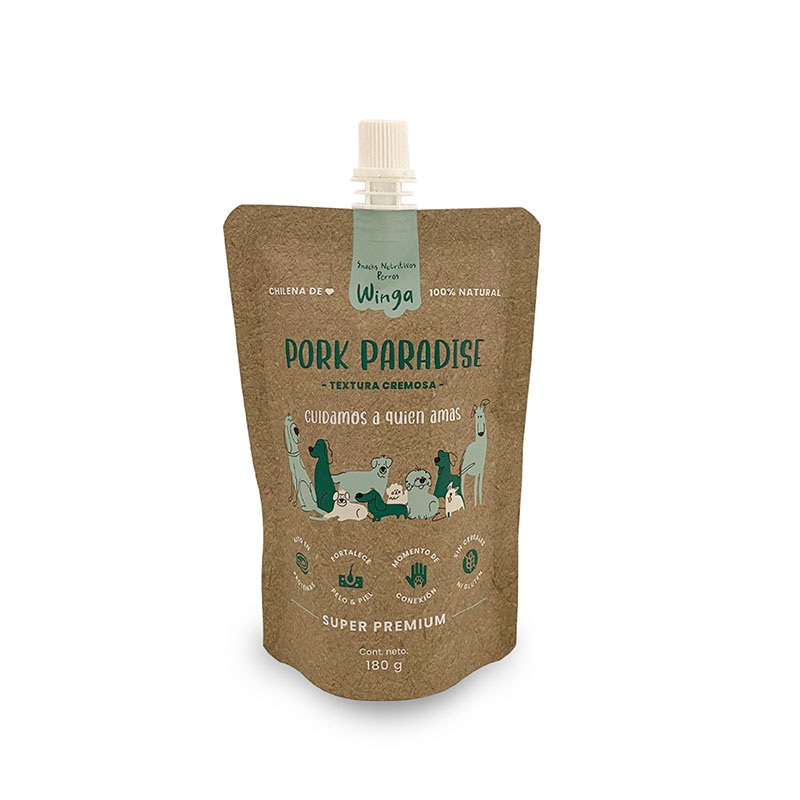 Winga - Pouch Pork Paradise Perro Pelaje