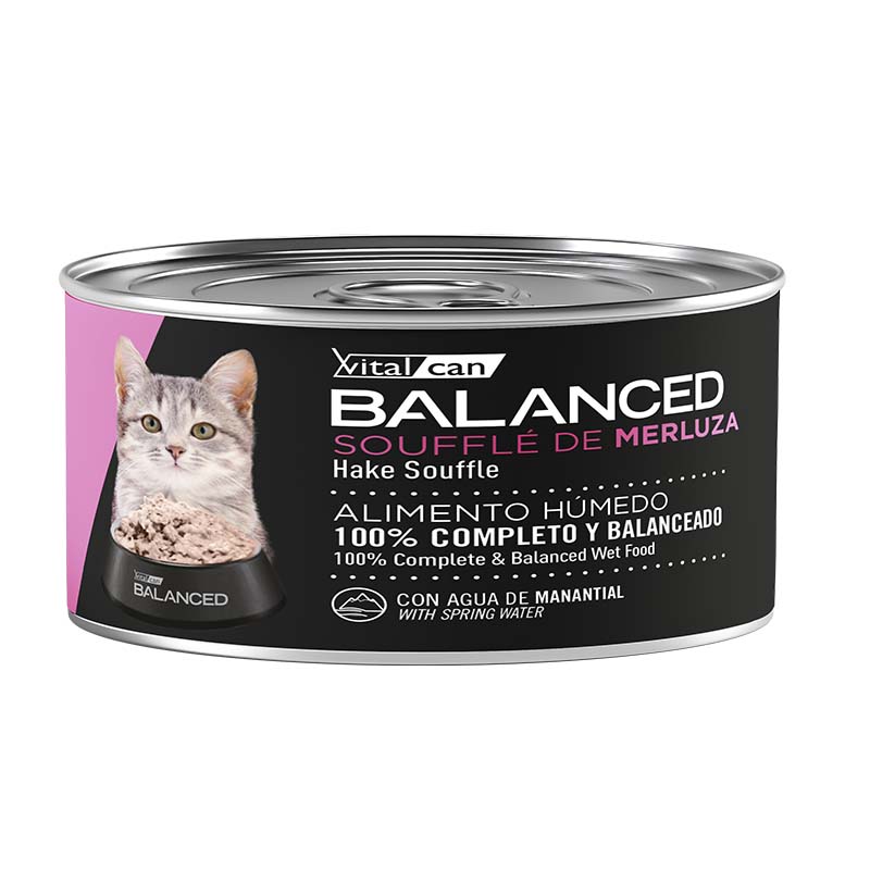 Vitalcan Balanced - Alimento húmedo Gatito Merluza