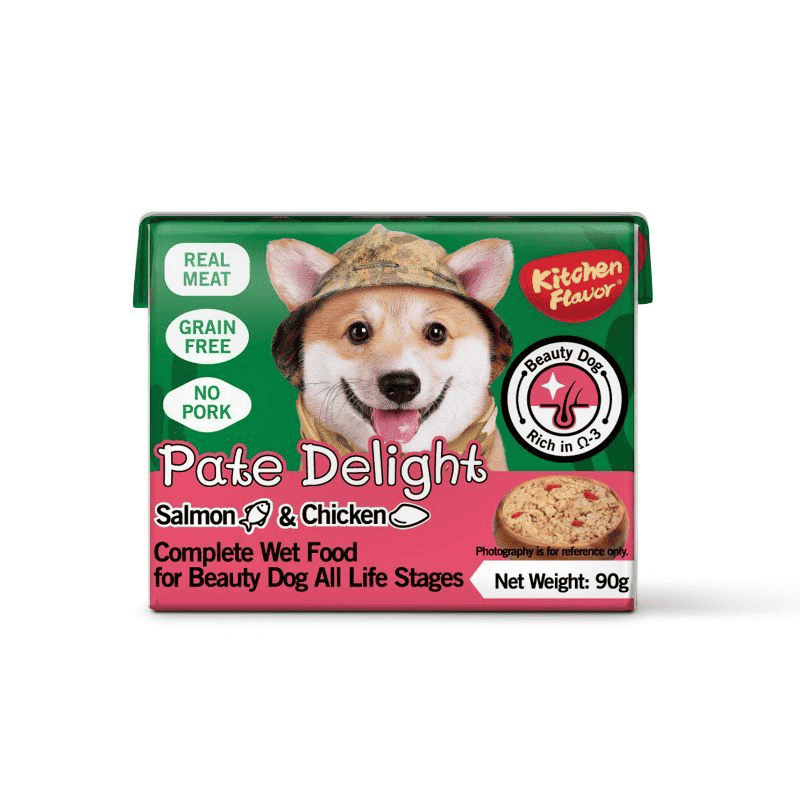 Kitchen Flavor - Pate Delight Salmón Perros Beauty