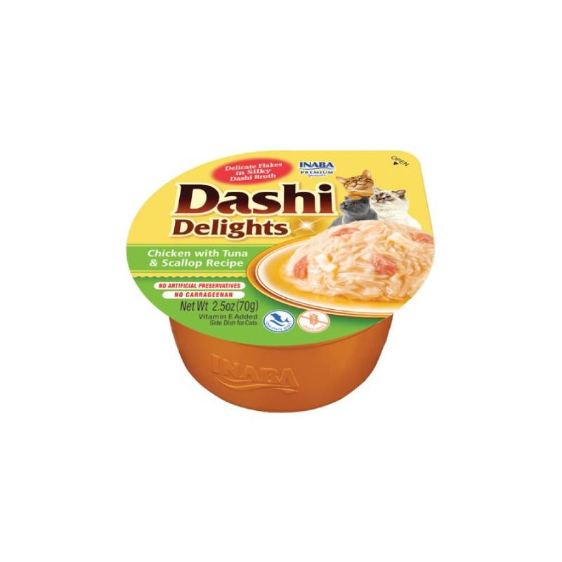 Churu Dashi Delights - Chicken with Tuna & Scallop Recipe