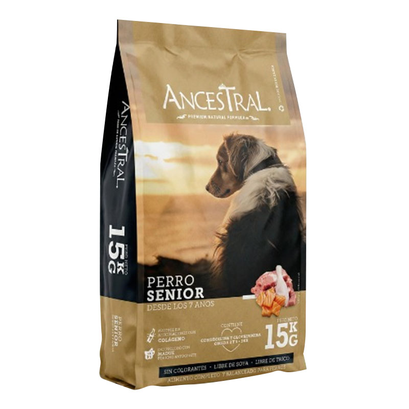 Ancestral - Alimento para Perro Senior Raza Mediana y Grande