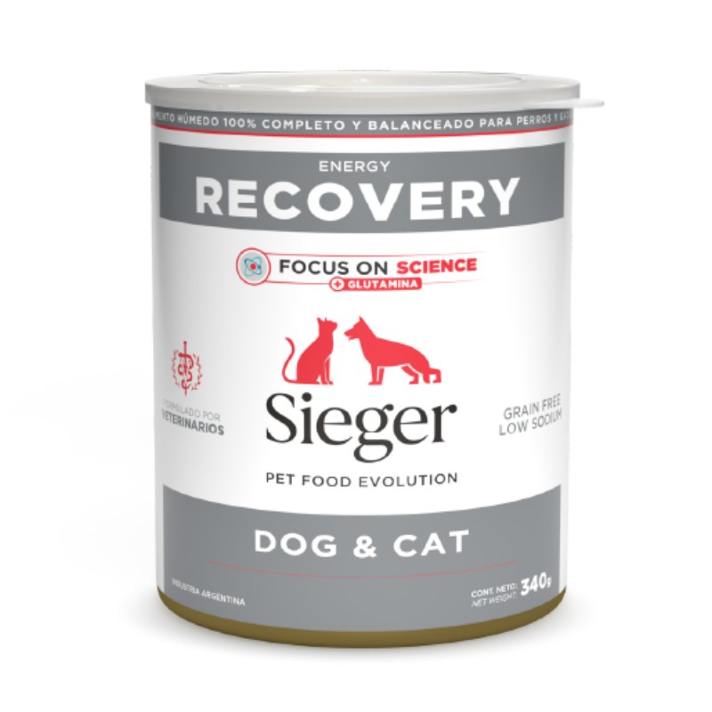Sieger - Alimento Húmedo Recovery
