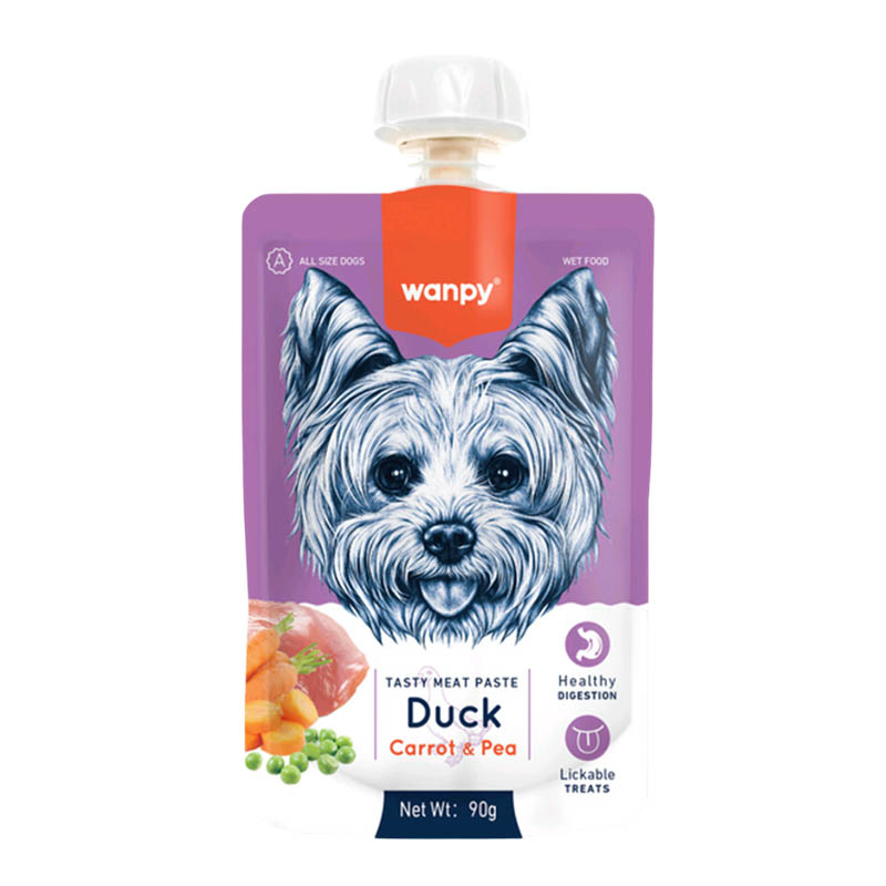 Wanpy - Tasty Dog Duck, Carrot & Pea