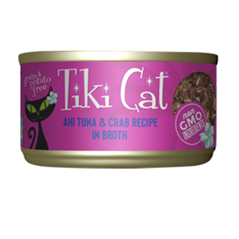 Tiki Cat - Alimento Húmedo Hana Grill Ahi Tuna Y Crab