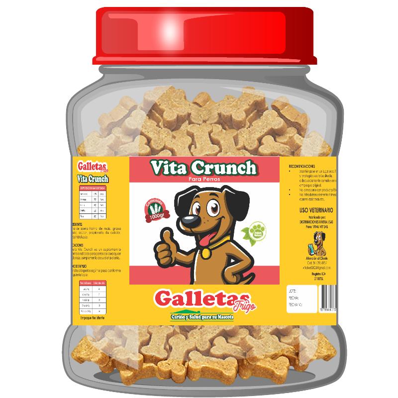 Galletas Vita Crunch 1000 Gr TRIGO