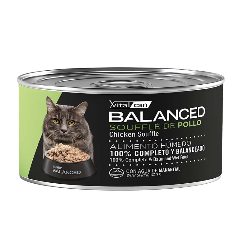 Vitalcan Balanced - Alimento húmedo Gato Castrado Pollo