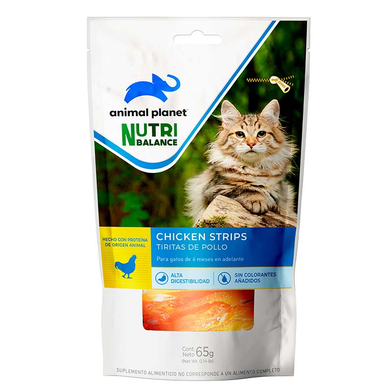 Animal Planet -  Treats Tiritas Gato Pollo