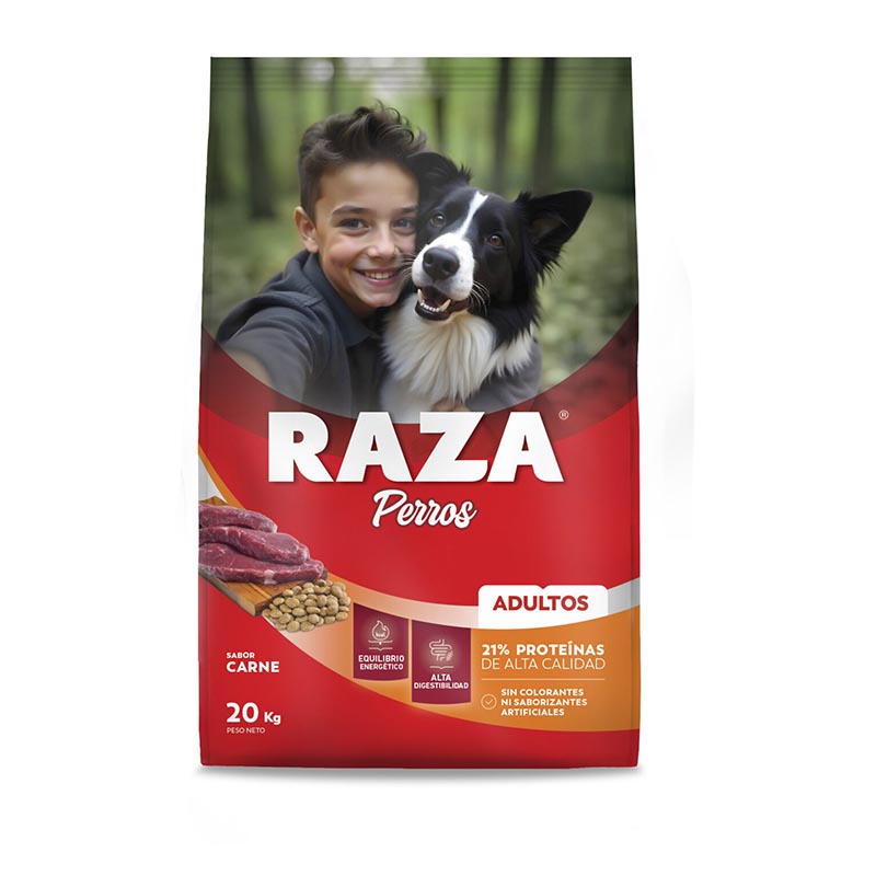 Raza - Alimento para Perro Adulto Carne